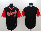Nationals Blank Navy 2017 Players Weekend Jersey,baseball caps,new era cap wholesale,wholesale hats